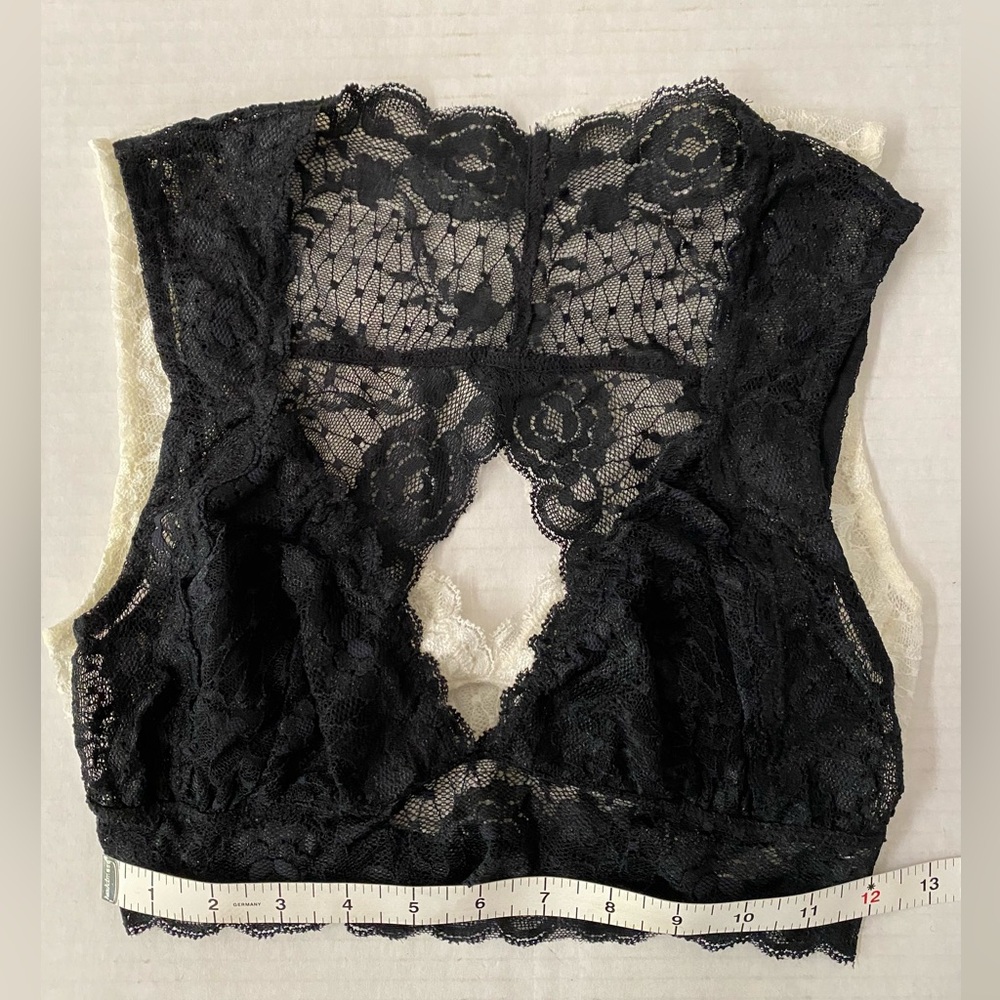 Free People Intimately 2 Lace Bralette’s Size S - Picture 4 of 16
